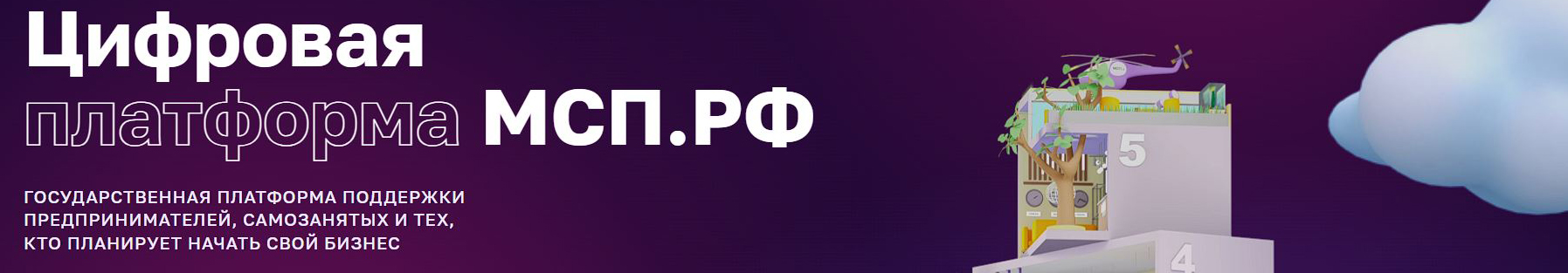 Цифровая платформа МСП.РФ.