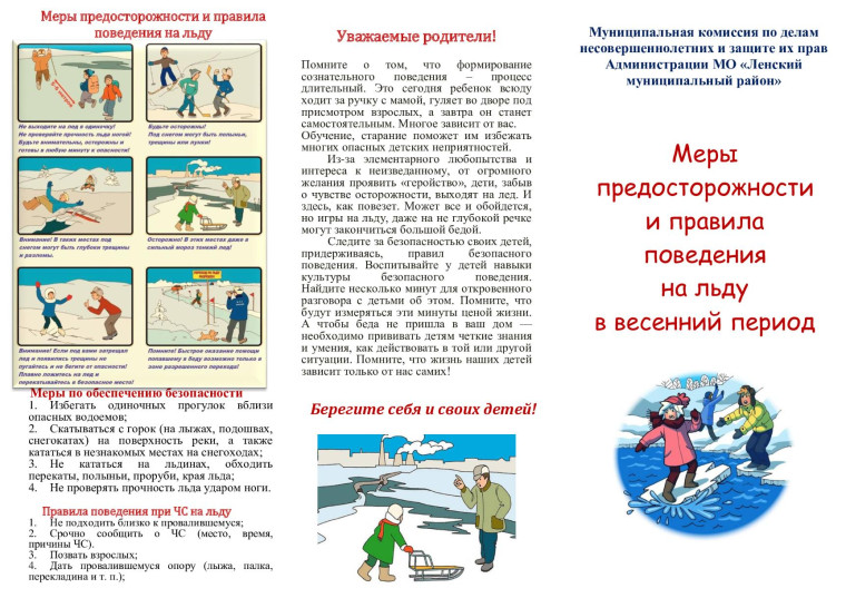 Меры предосторожности и правила поведения на льду. Меры предосторожности и правила поведения на льду.